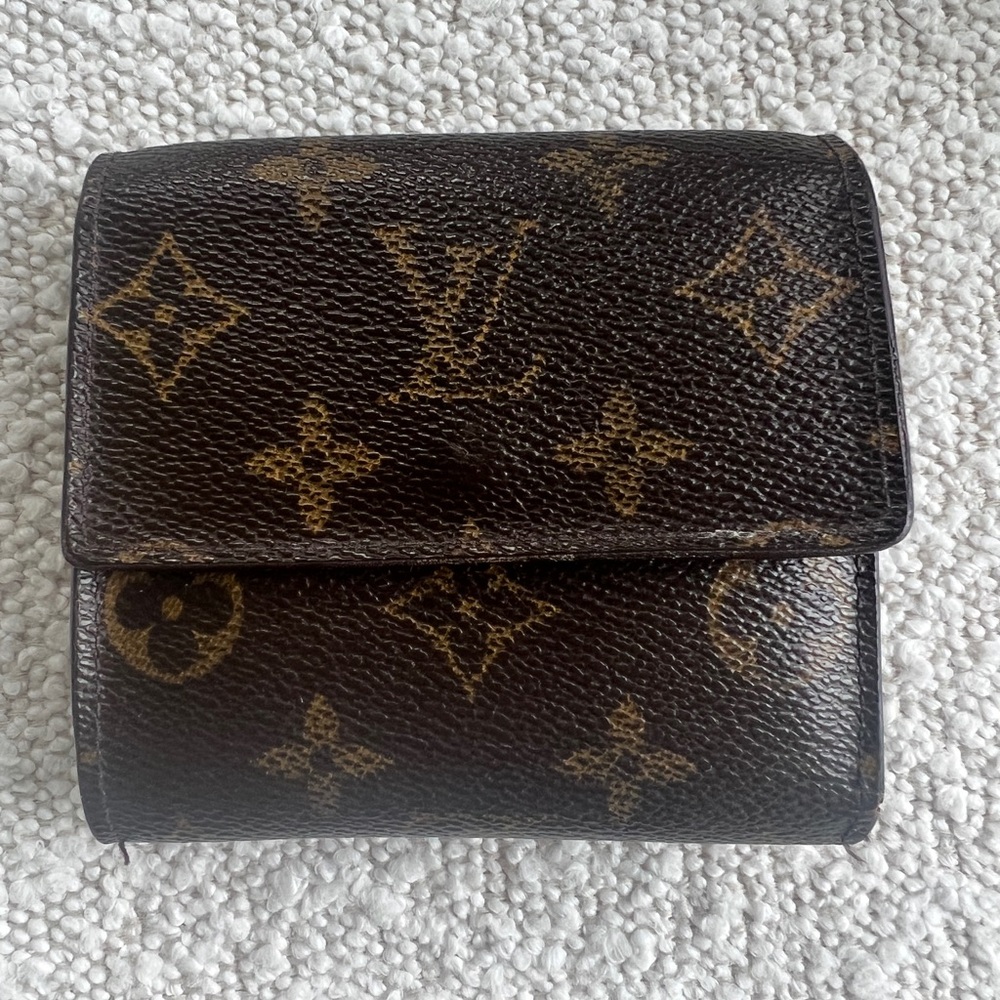 Louis Vuitton Brown Monogram Compact Wallet